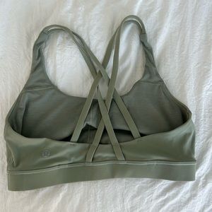 lululemon racer back sports bra